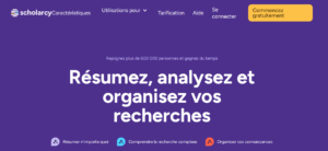 Avis complet sur Scholarcy : points forts, limites, alternatives